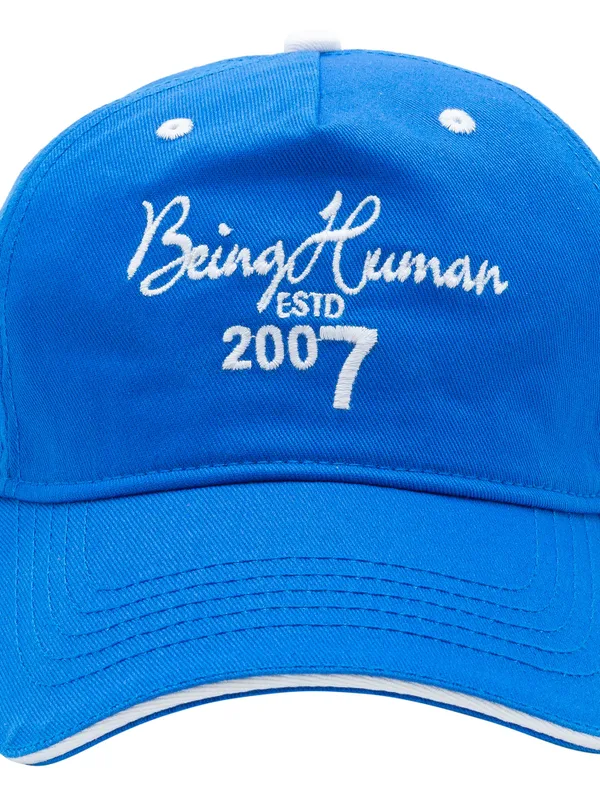 Being Human Men Royal Blue Caps