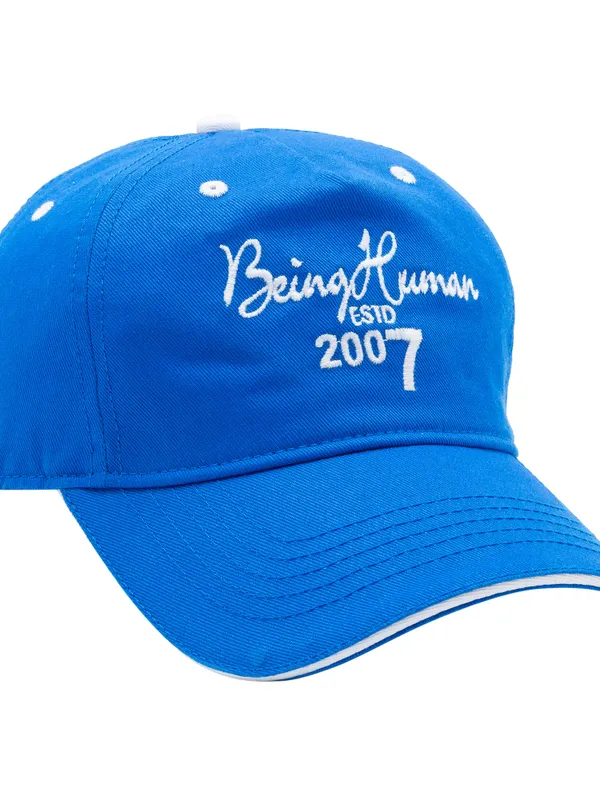 Being Human Men Royal Blue Caps