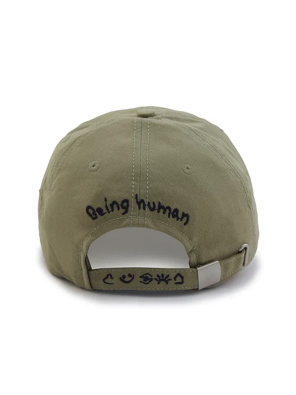 Being Human Unisex  Caps-Bottle Green