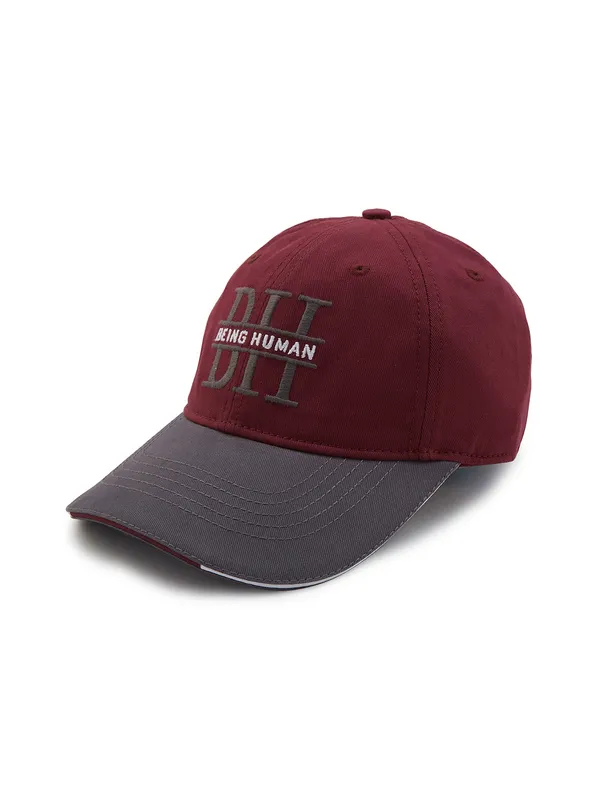 Being Human Unisex  Caps-Wine