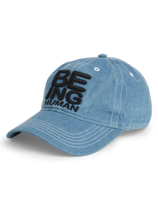 Being Human Accessories Blue Denim Caps