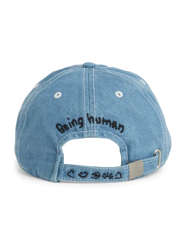 Being Human Accessories Blue Denim Caps