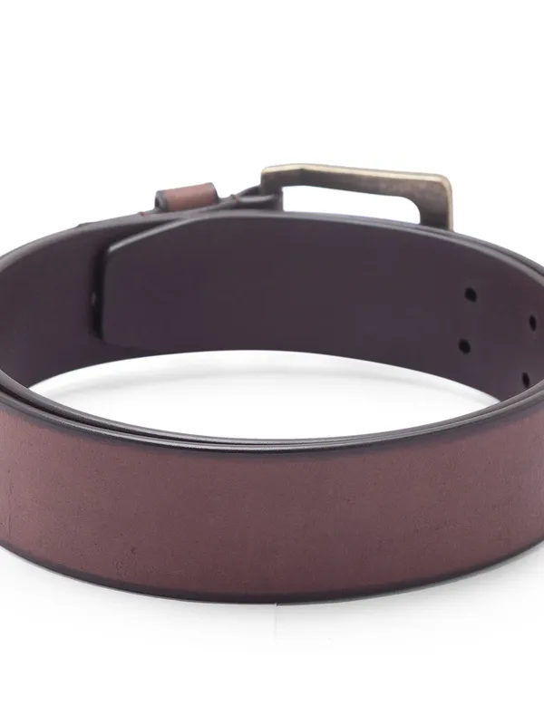 Being Human Men Dark Tan Belts