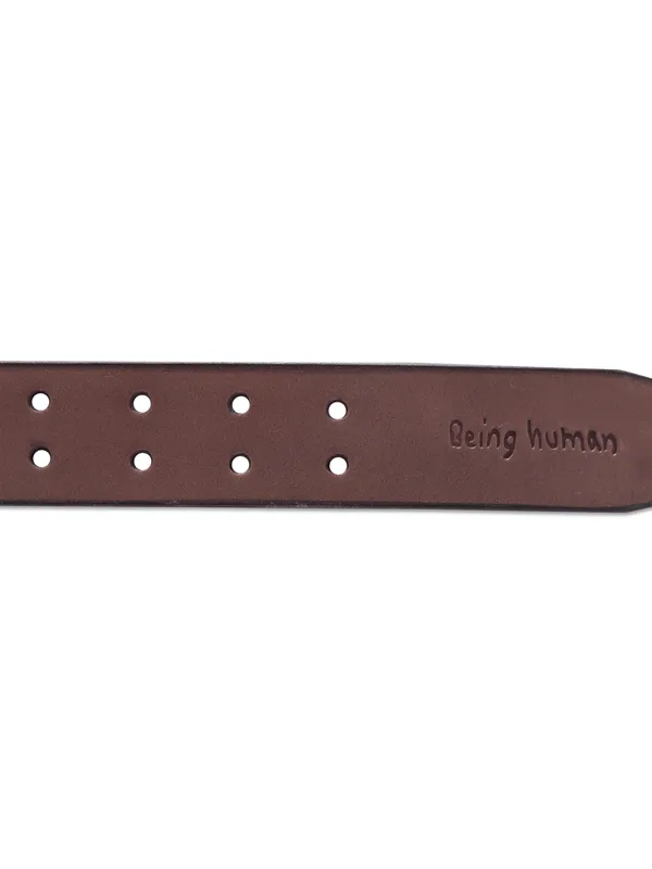 Being Human Men Dark Tan Belts