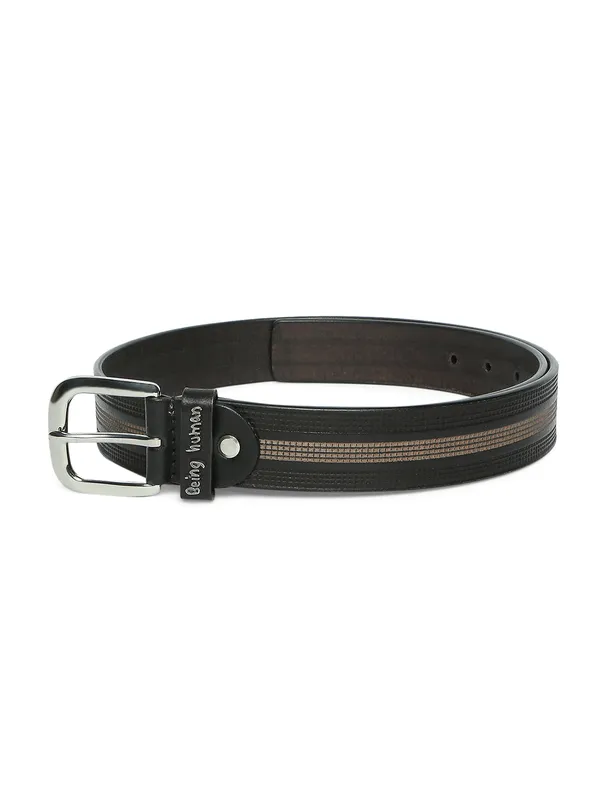 Being Human Clothing Accessories Belt-Black