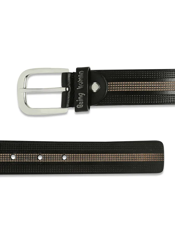 Being Human Clothing Accessories Belt-Black
