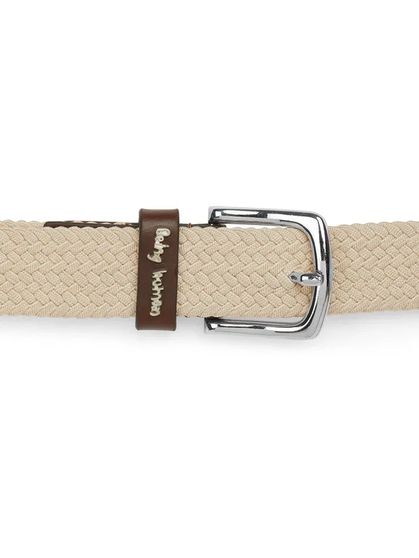 Being Human Clothing Accessories Ecru Belts