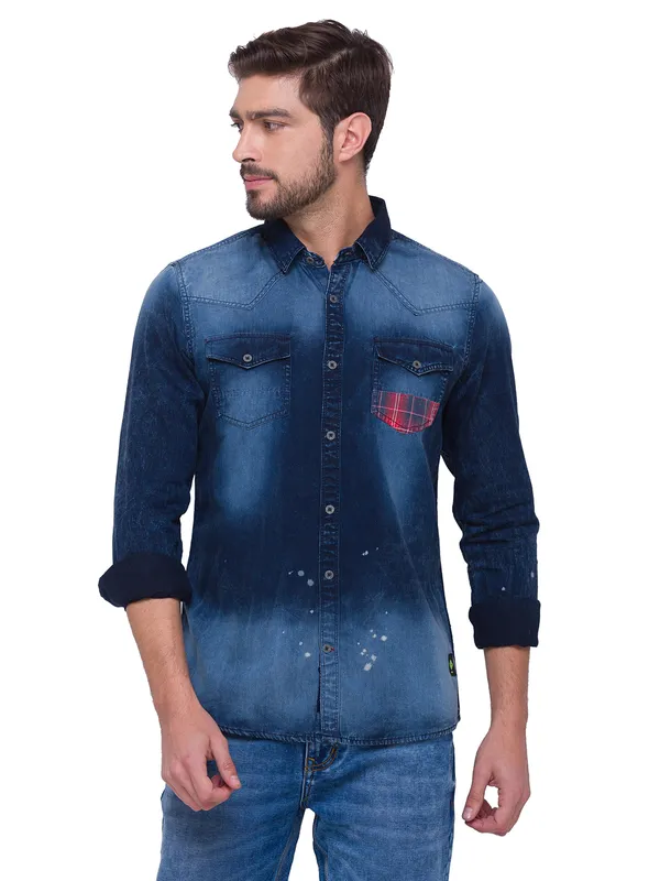 Being human denim shirt hotsell