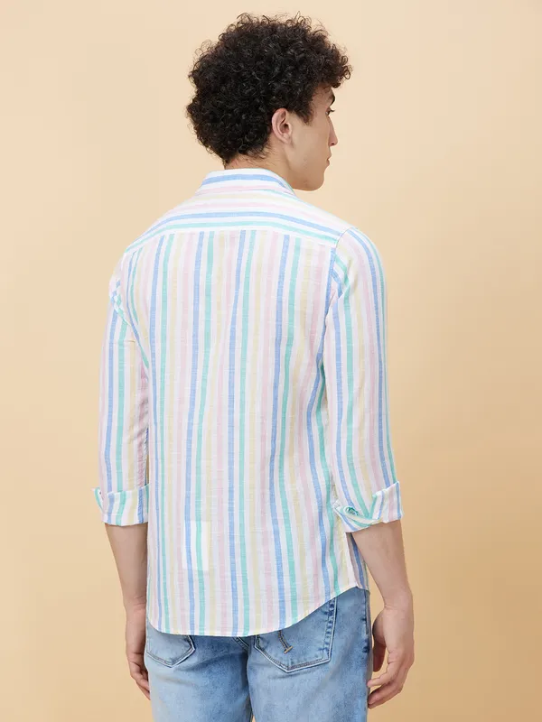 Being Human Men Slim Fit Shirts-Multicolor