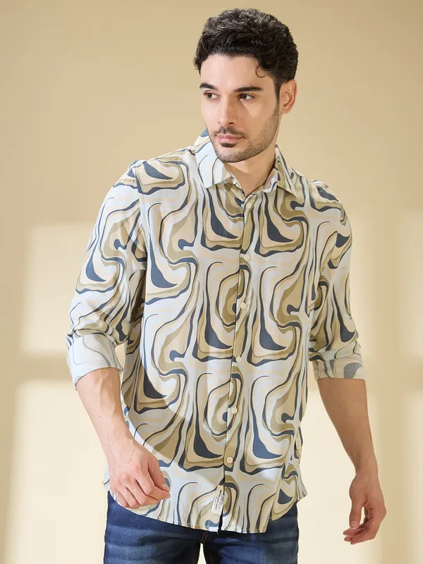 Being Human Clothing Mens-Top Shirts Blue