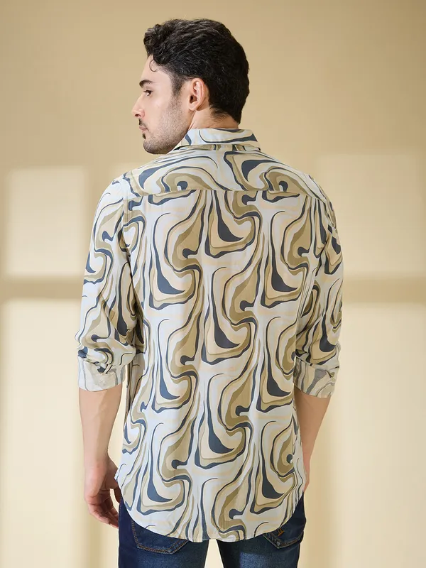 Being Human Clothing Mens-Top Shirts Blue