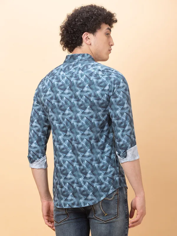 Being Human Clothing Mens-Top Shirts Blue