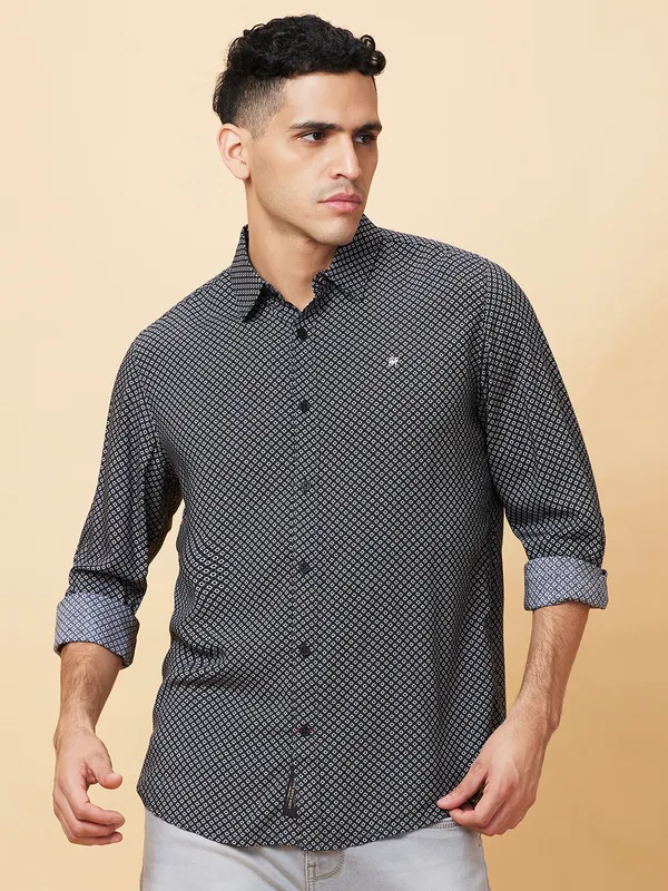 Being Human Clothing Mens-Top Shirts Black