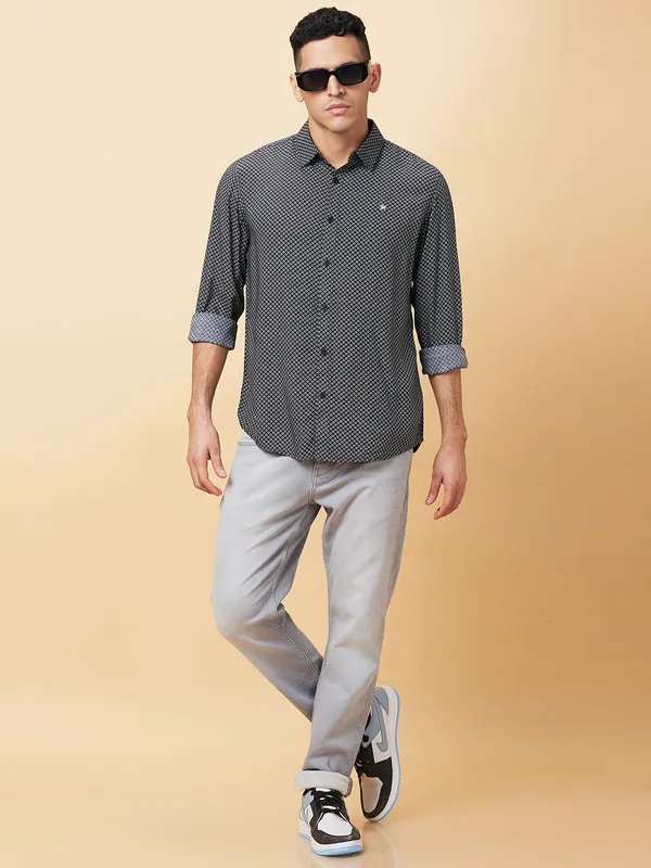 Being Human Clothing Mens-Top Shirts Black