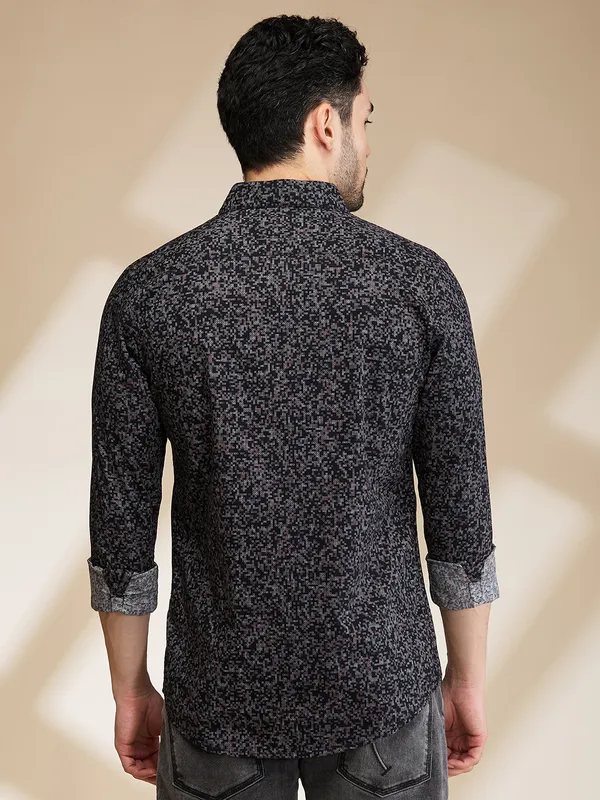 Being Human Mens-Top Shirts Black
