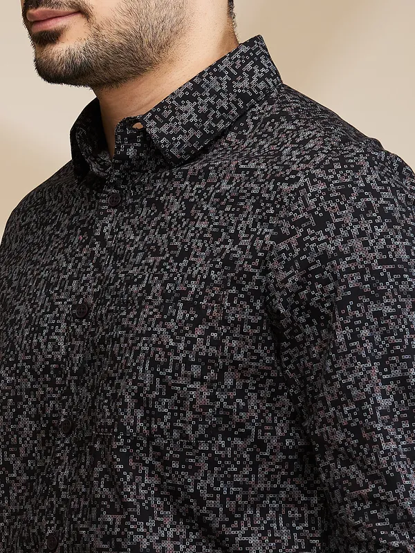 Being Human Mens-Top Shirts Black