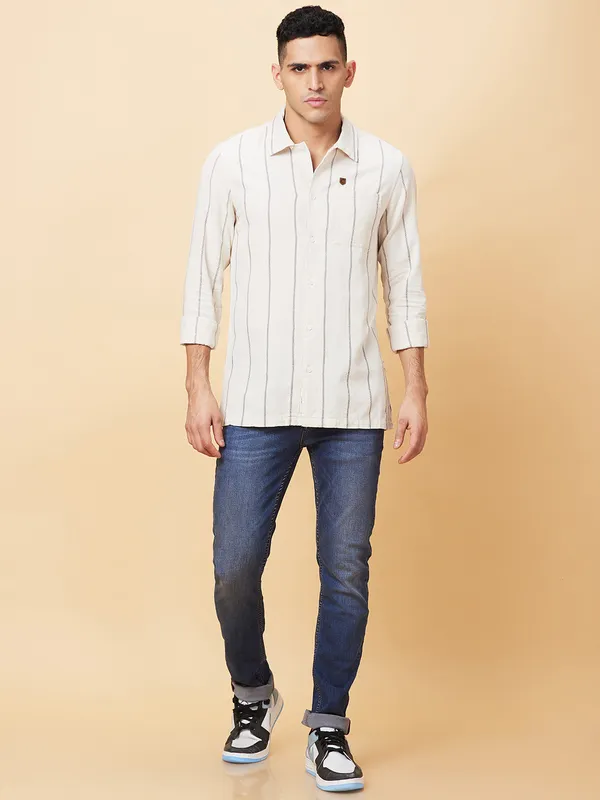 Being Human Clothing Mens-Top Shirts Sand