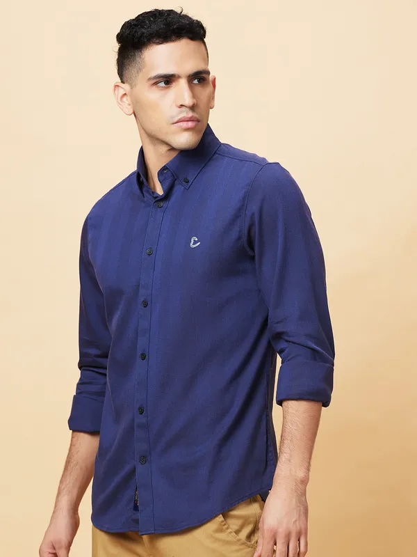 Being Human Clothing Mens-Top Shirts Navy