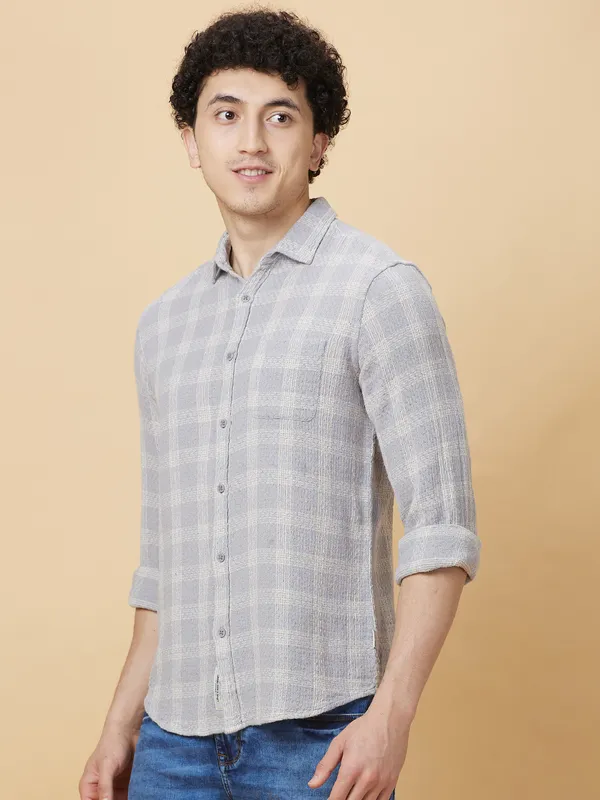 Being Human Clothing Mens-Top Shirts Grey