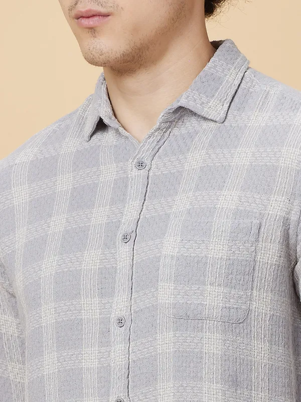 Being Human Clothing Mens-Top Shirts Grey