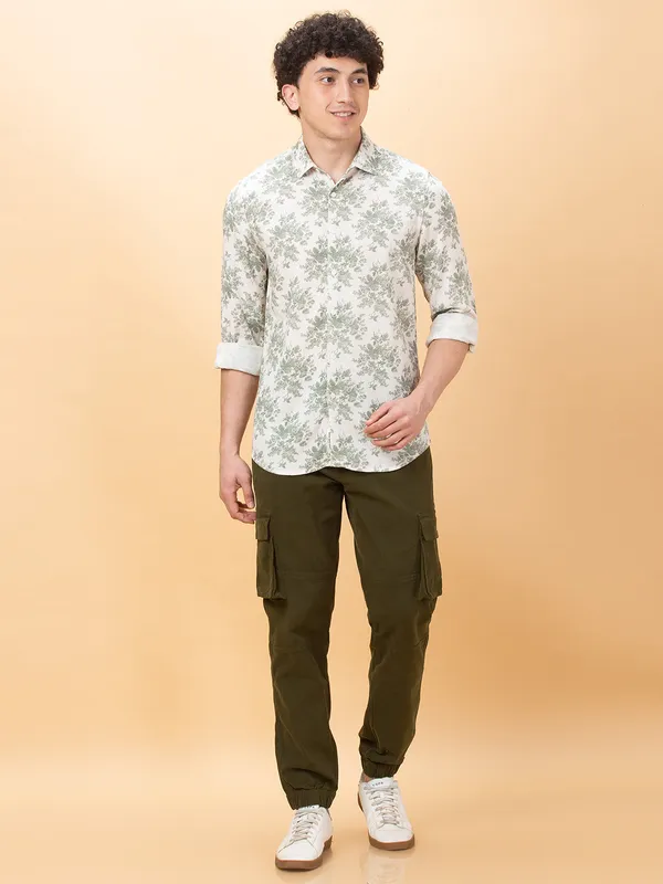 Being Human Clothing Mens-Top Shirts Green