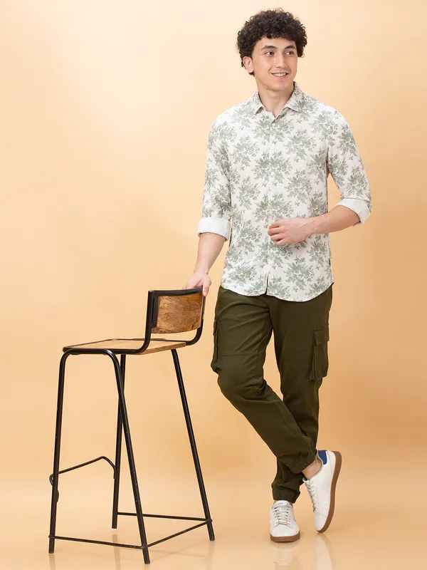 Being Human Clothing Mens-Top Shirts Green