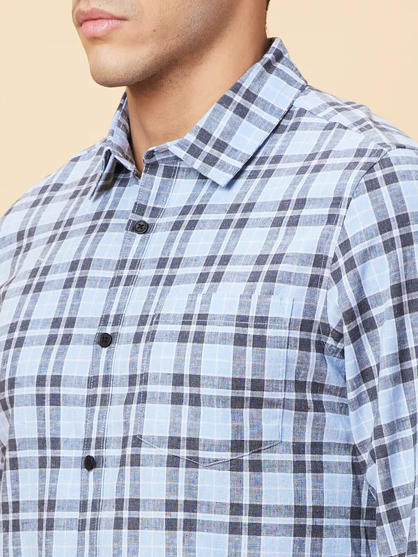 Being Human Mens-Top Shirts Blue