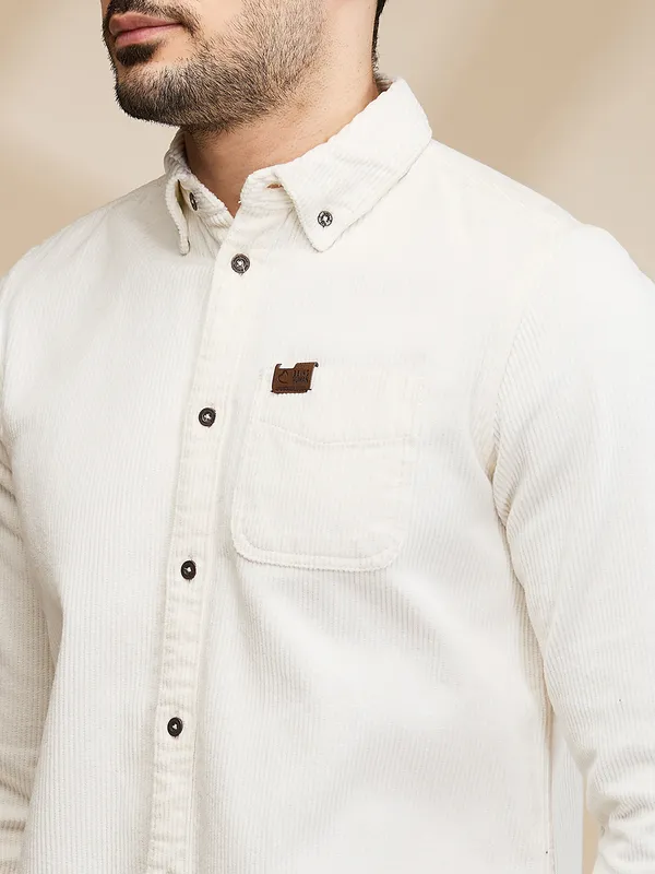 Being Human Clothing Mens-Top Shirts White