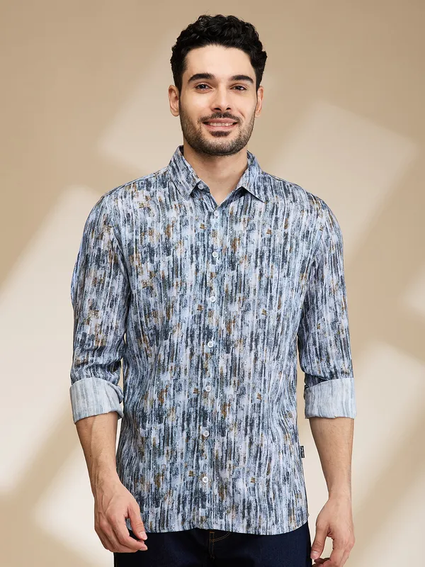 Being Human Clothing Mens-Top Shirts Grey