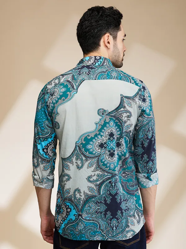 Being Human Clothing Mens-Top Shirts Blue