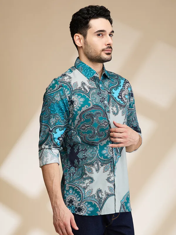 Being Human Clothing Mens-Top Shirts Blue