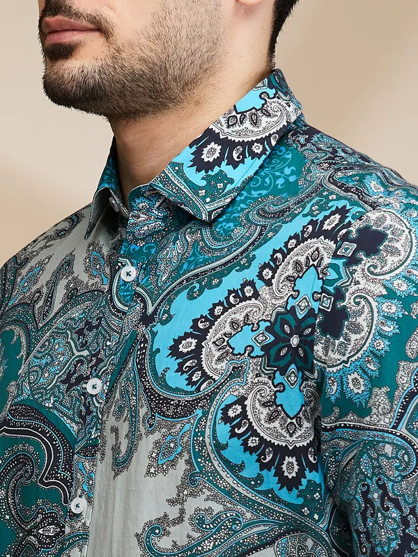 Being Human Clothing Mens-Top Shirts Blue