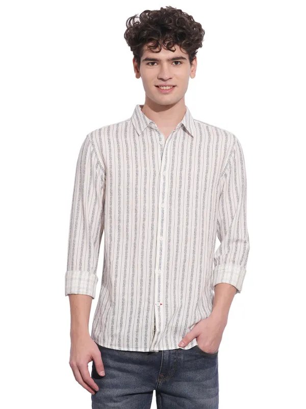 Being Human Mens-Top Shirts White