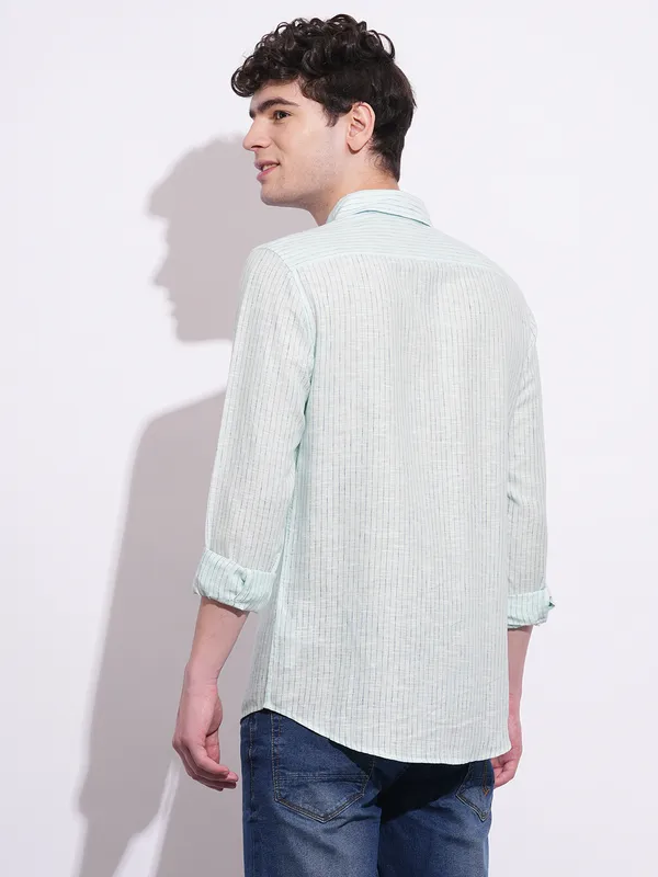 Being Human Mens-Top Shirts Blue