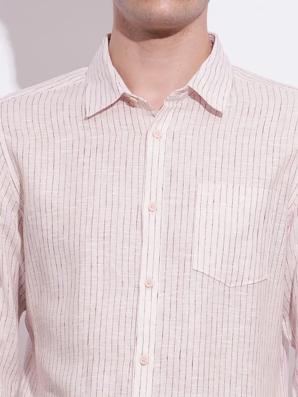 Being Human Mens-Top Shirts Pink