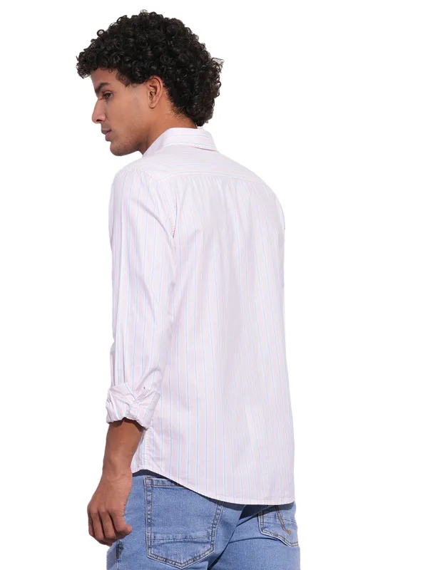 Being Human Mens-Top Shirts Pink