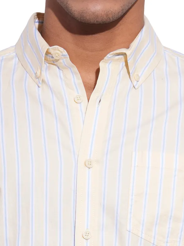 Being Human Mens-Top Shirts Yellow