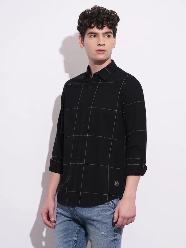 Being Human Clothing Mens-Top Shirts Black