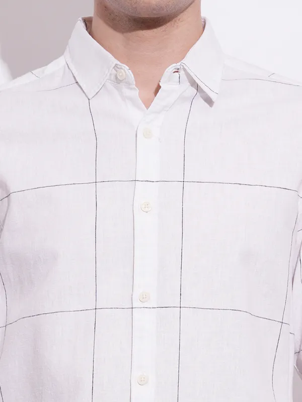 Being Human Clothing Mens-Top Shirts White
