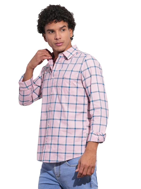 Being Human Clothing Mens-Top Shirts Pink