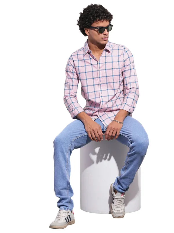 Being Human Clothing Mens-Top Shirts Pink