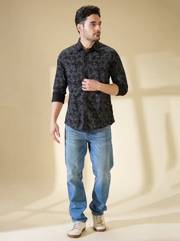 Being Human Clothing Mens-Top Shirts Black