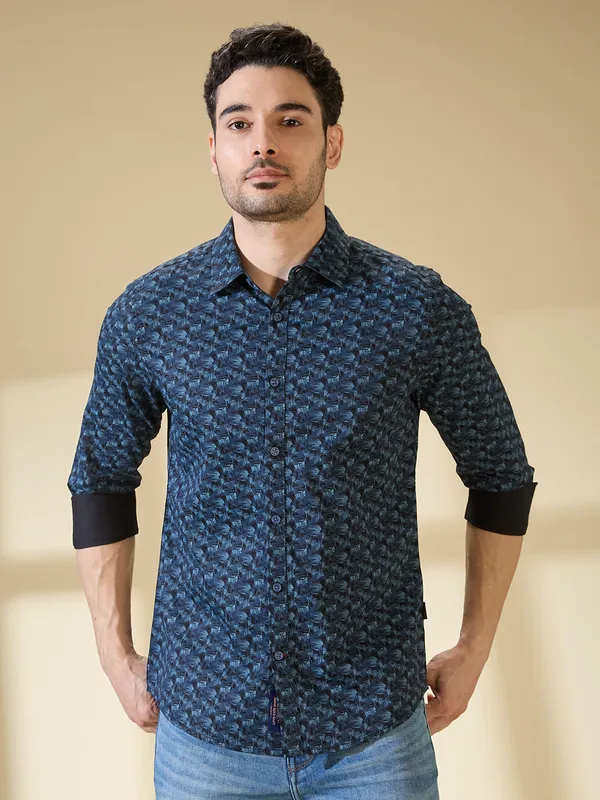 Being Human Clothing Mens-Top Shirts Navy