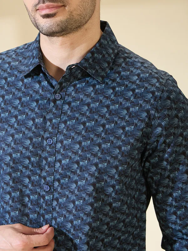 Being Human Clothing Mens-Top Shirts Navy