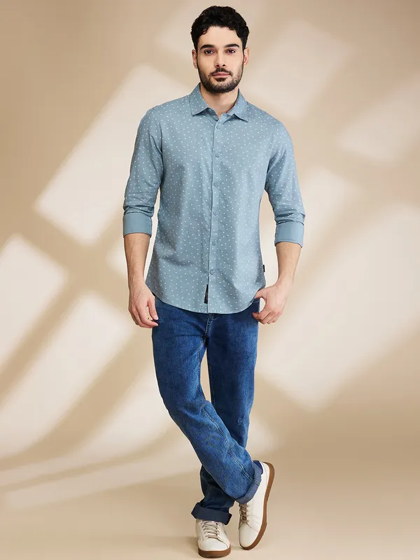 Being Human Clothing Mens-Top Shirts Slate