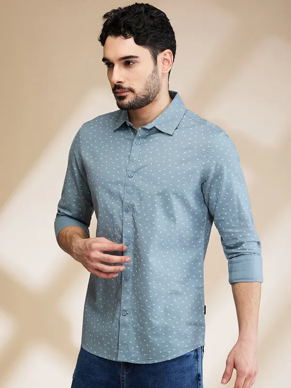 Being Human Clothing Mens-Top Shirts Slate