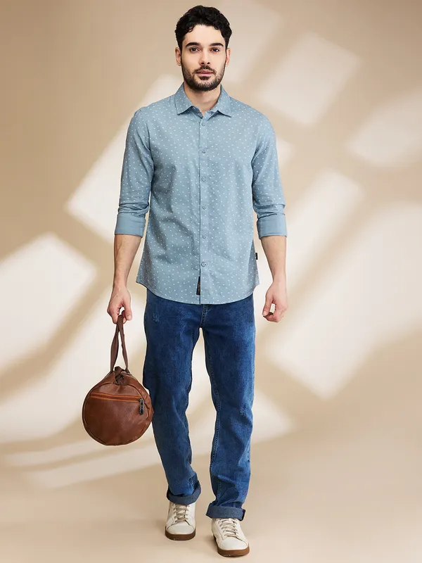 Being Human Clothing Mens-Top Shirts Slate