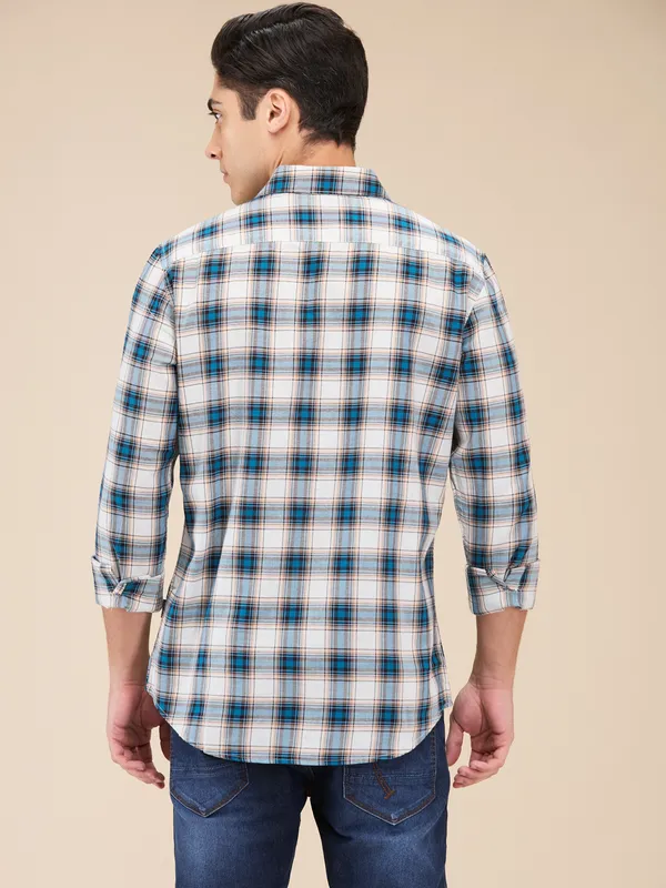 Being Human Mens-Top Shirts Teal