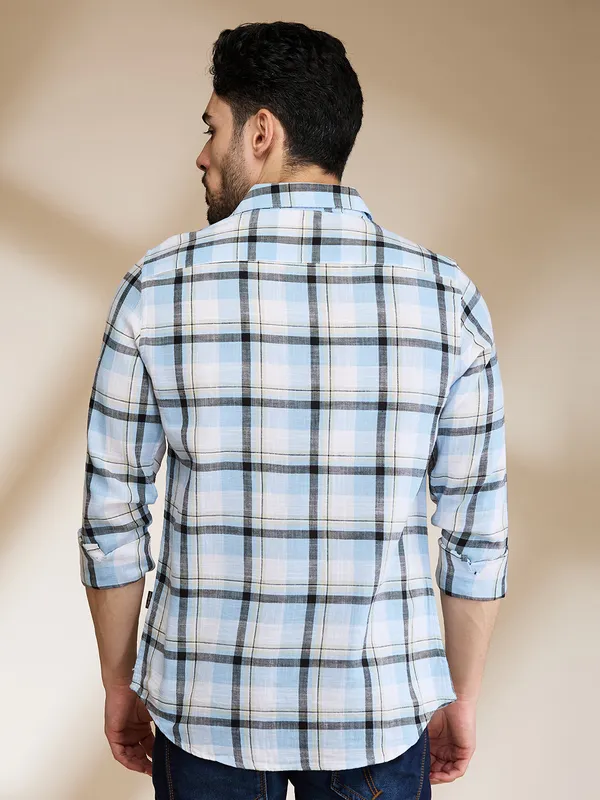 Being Human Clothing Mens-Top Shirts Aqua