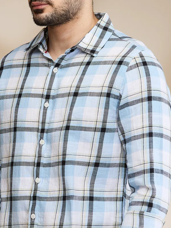 Being Human Clothing Mens-Top Shirts Aqua